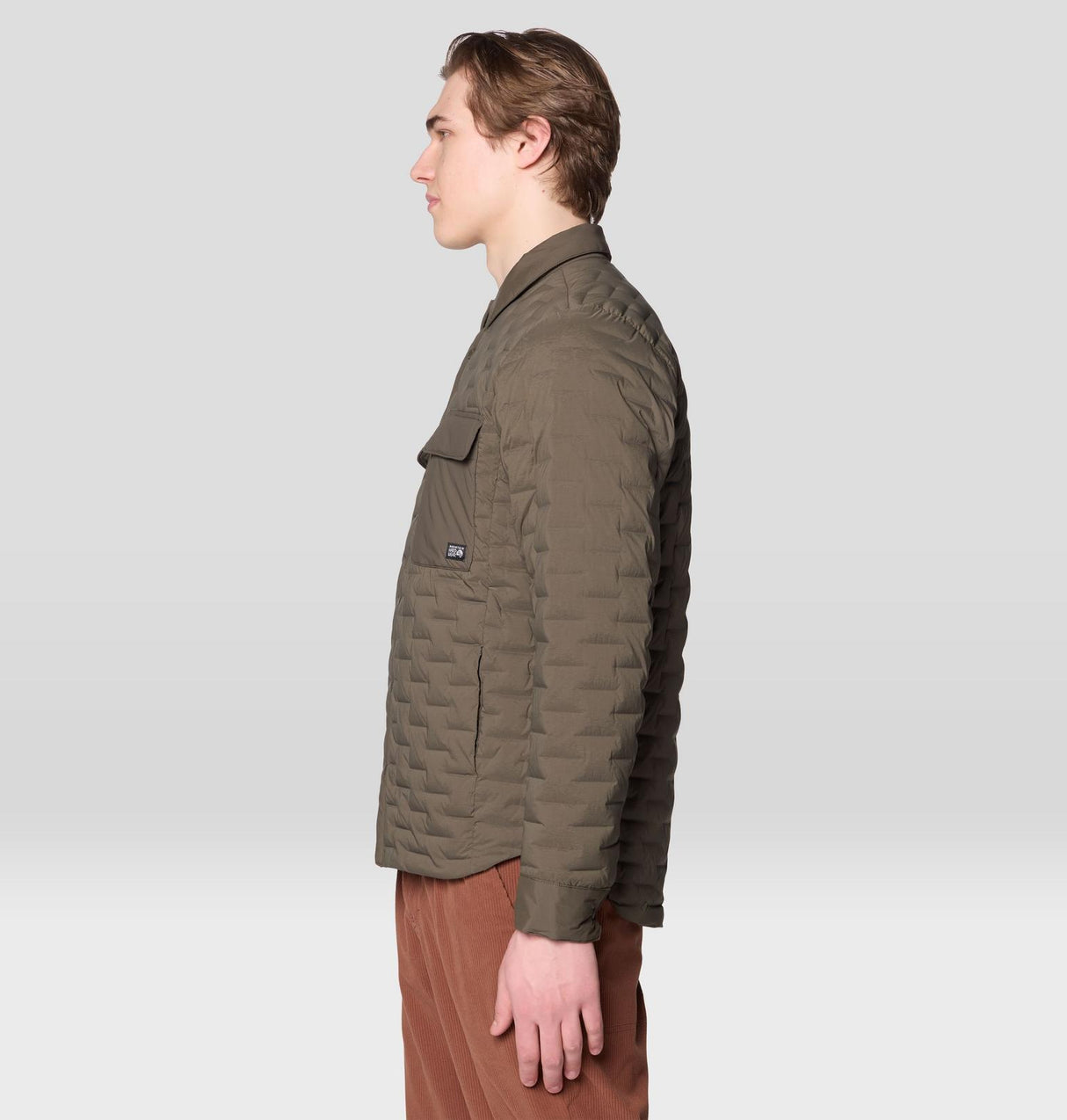 Men's Stretchdown Light Quilted Shacket