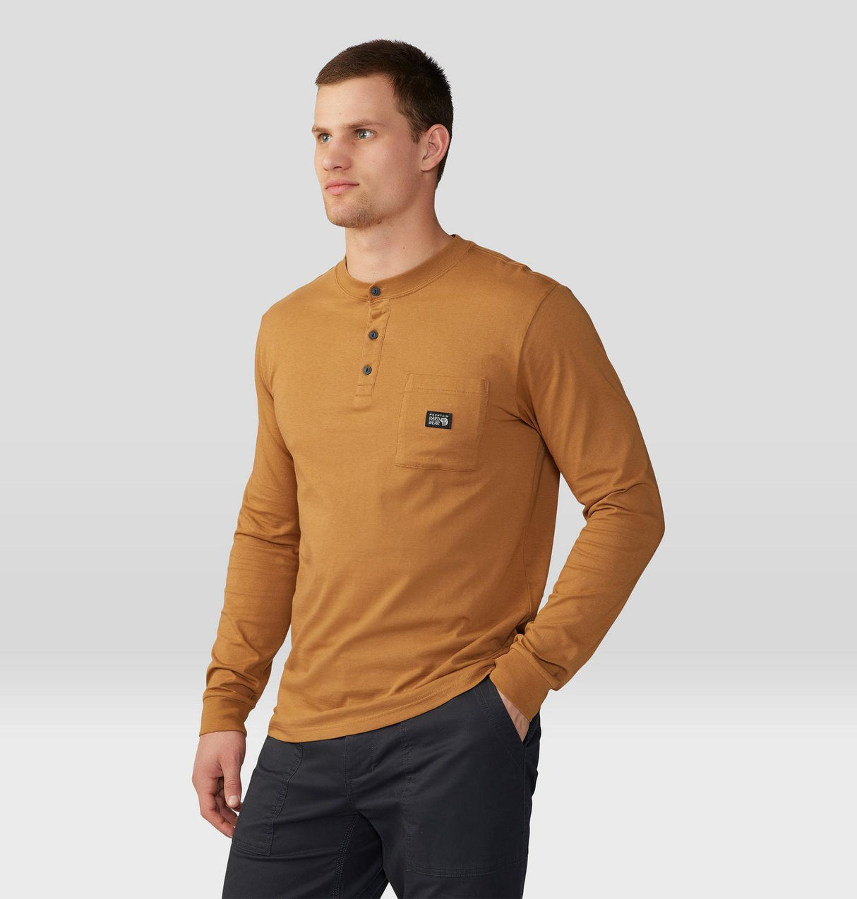 Cotton Ridge Henley Long-Sleeve Shirt - Men