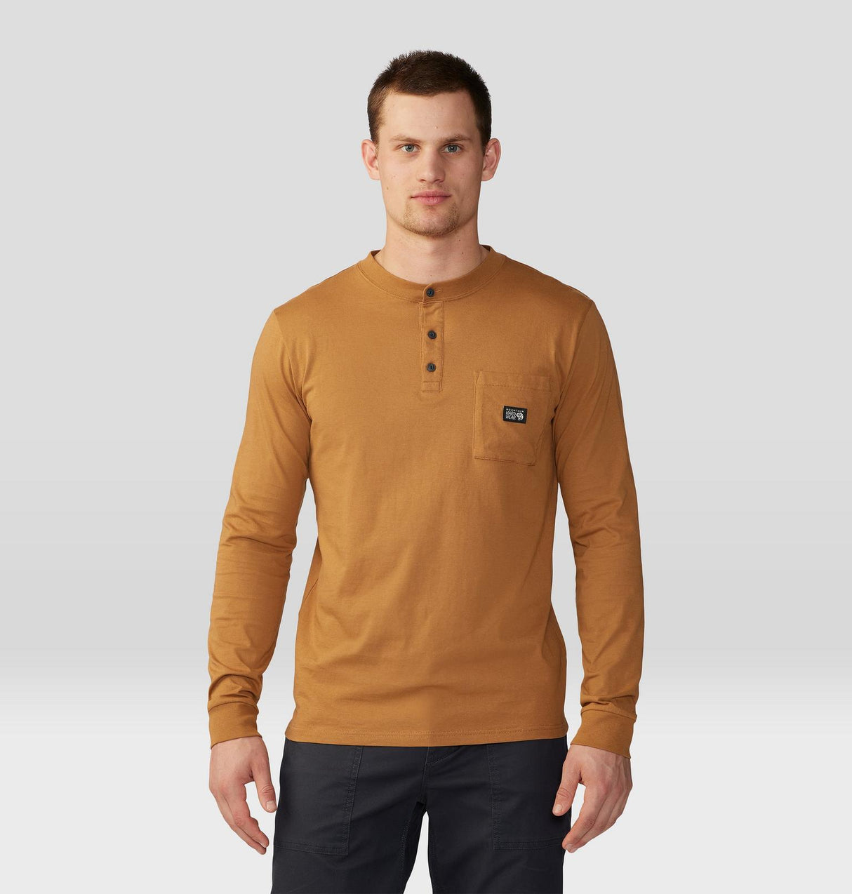 Cotton Ridge Henley Long-Sleeve Shirt - Men