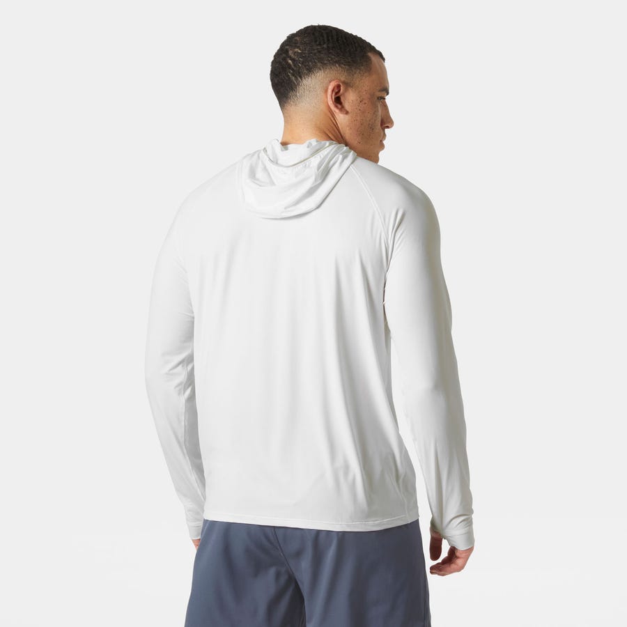 Chandail manches longues à capuchon demi-glissière Shine Sun - Homme