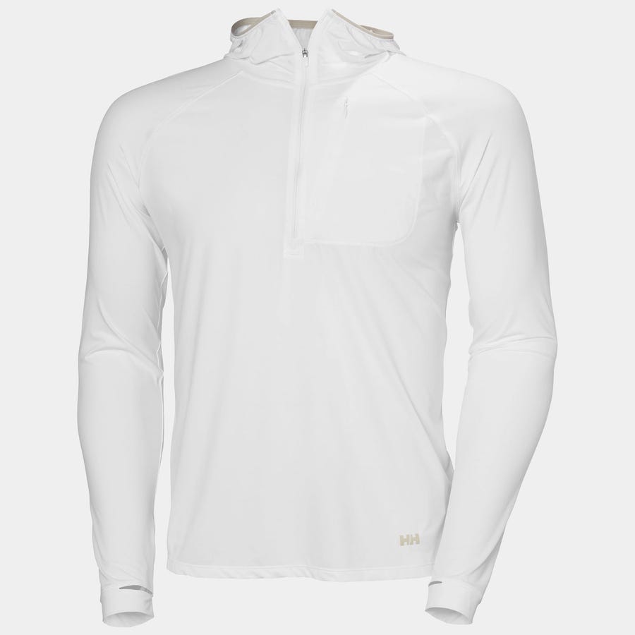 Chandail manches longues à capuchon demi-glissière Shine Sun - Homme