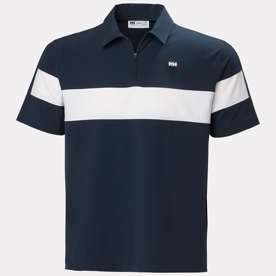 Chemise SS demi-glissière Levante Qd - Homme
