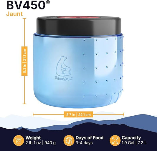 Bv450 Jaunt Bear Resistant Food Canister