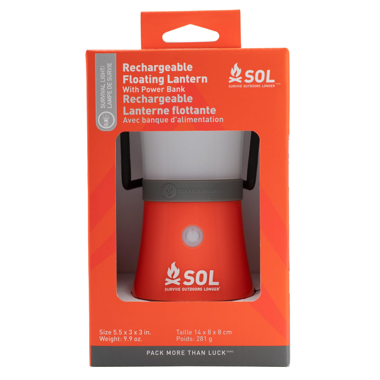 Lanterne Rechargeable Floating With Power Bank