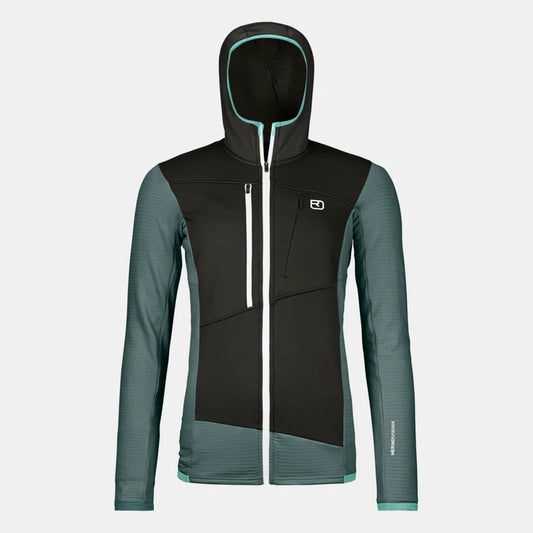 Couche intermédiaire Fleece Grid HD - Femme