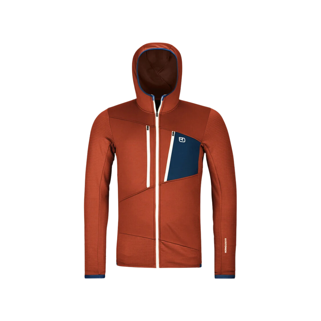 Polaire Fleece Grid Hoody - Homme