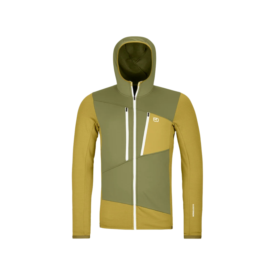 Polaire Fleece Grid Hoody - Homme