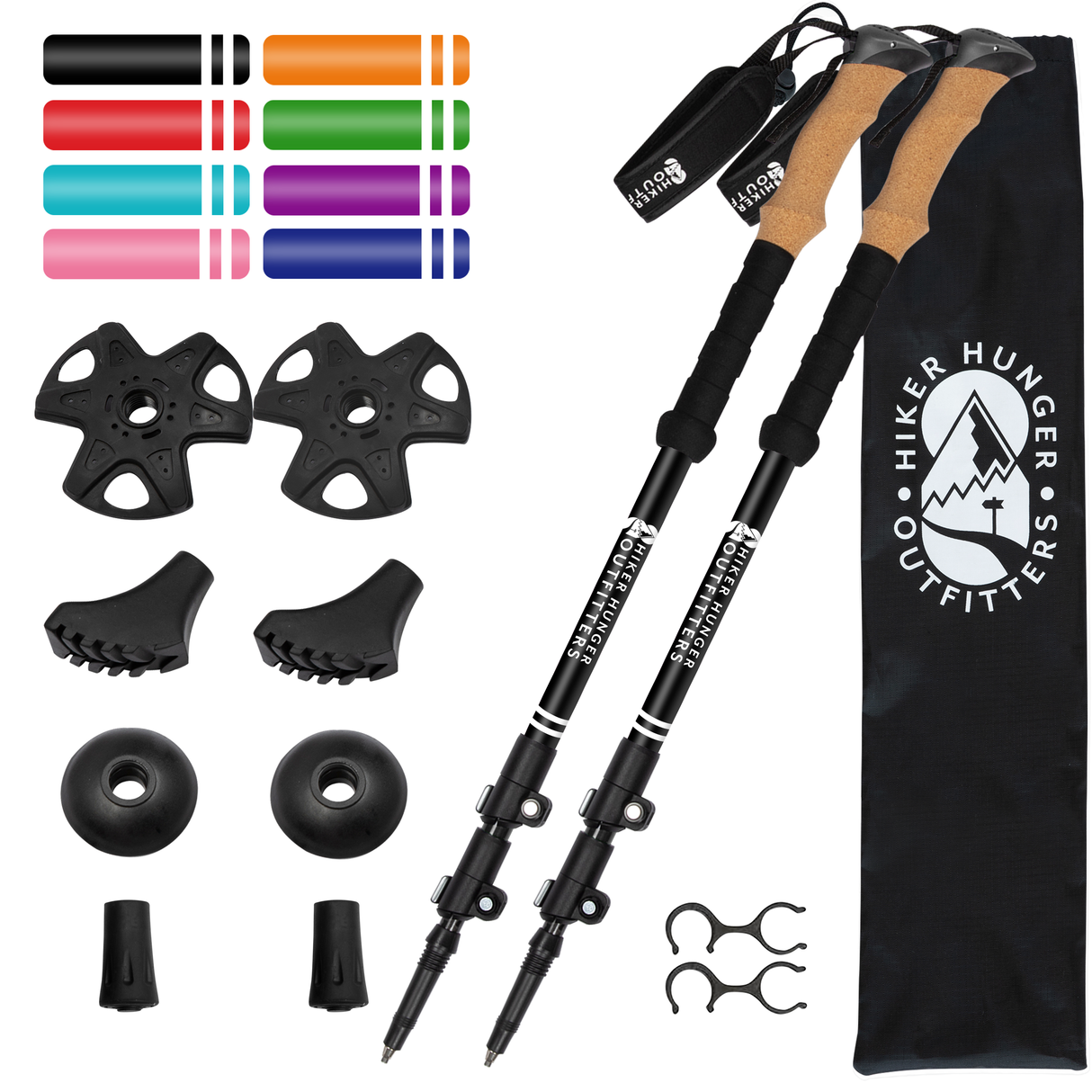 Bâtons Marche Aluminum Trekking Poles