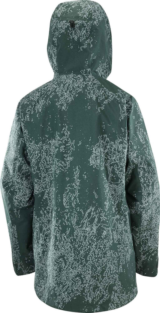 Absolute 3L Print Shell Coat - Women