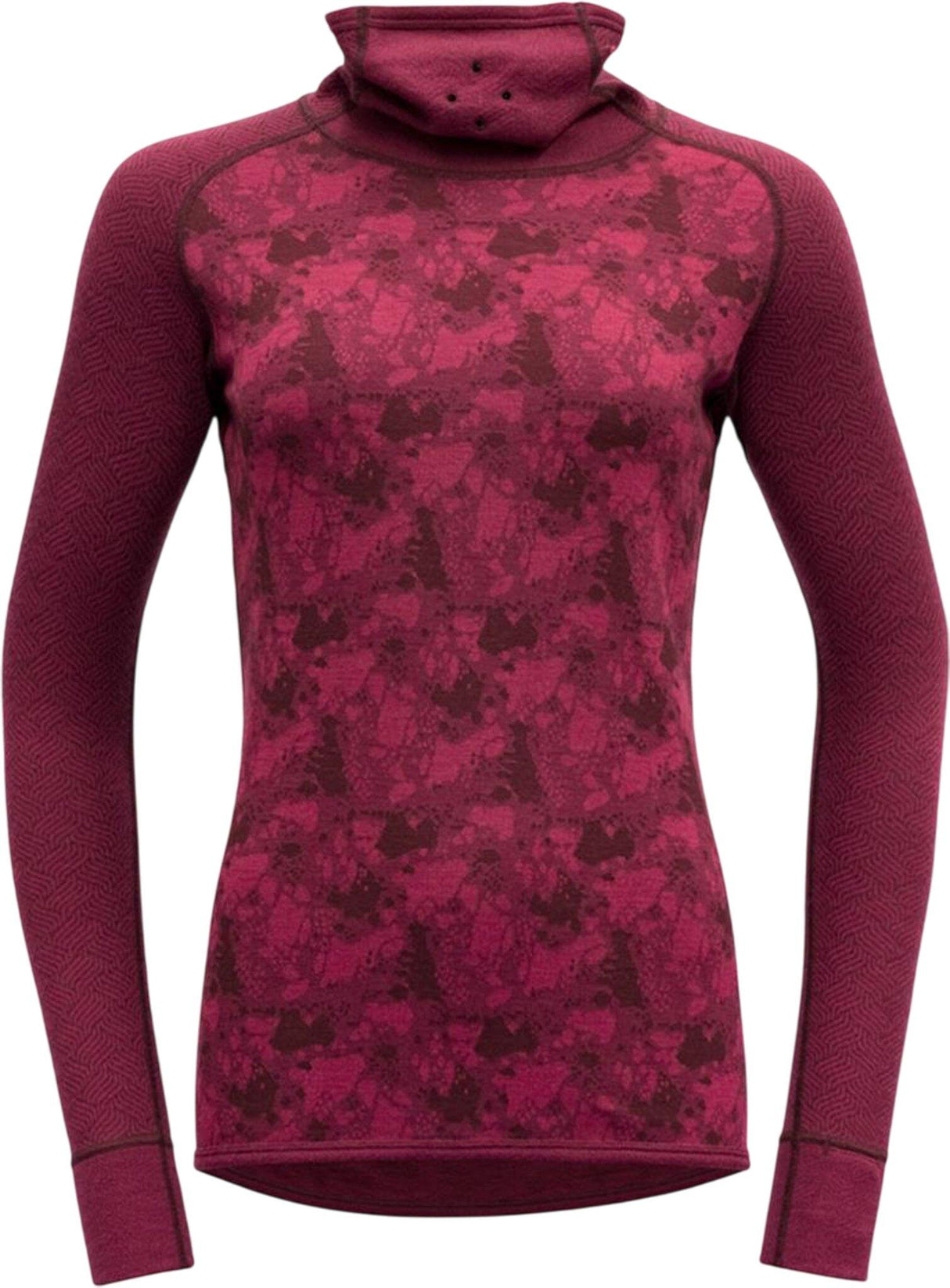 Couche de base LS Kvitegga Merino 230 H.Neck - Femme