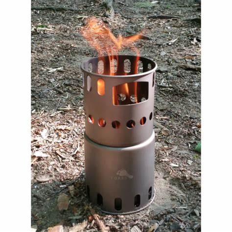 Toaks Stv-11 Titanium Backpacking Wood Burning Stove