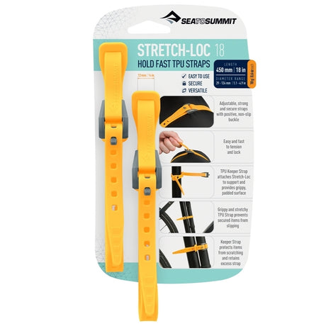 Stretch-Loc Tpu Straps 18" x 1/2" (2 Packs)