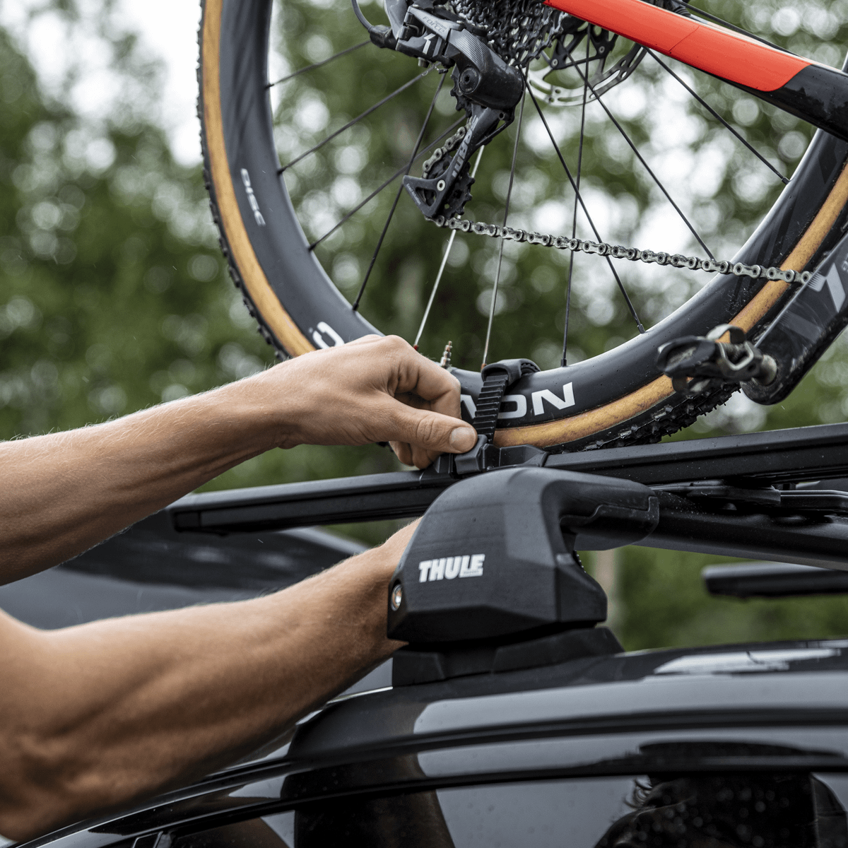 Porte-vélos de toit Thule Topride