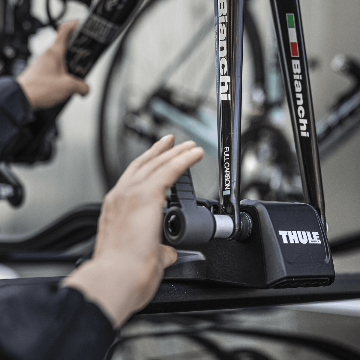 Porte-vélos de toit Thule Fastride
