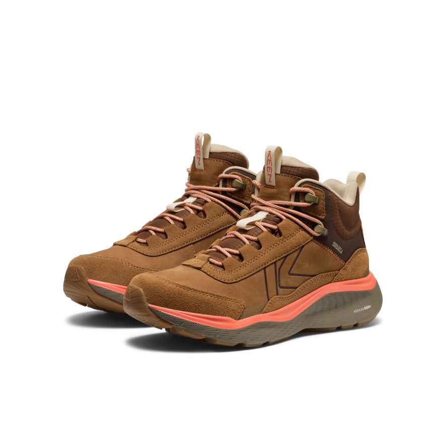 Chaussures de randonnée Leiki Leather Mid WP - Femme