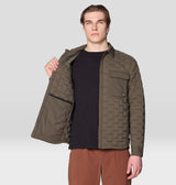 Men's Stretchdown Light Quilted Shacket