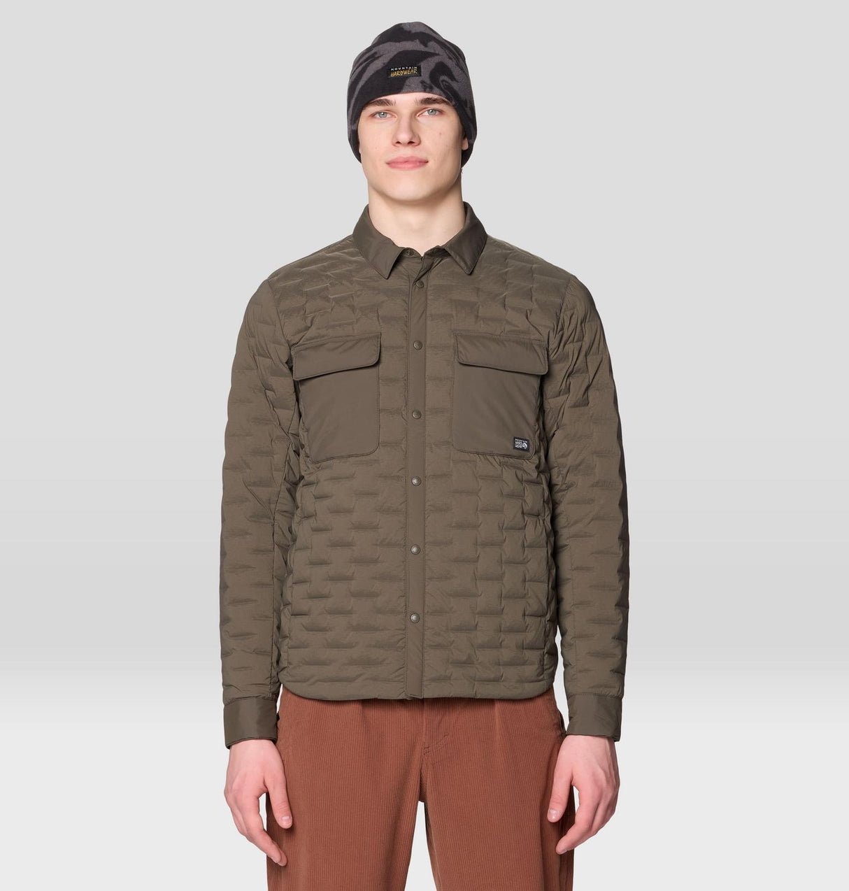 Men's Stretchdown Light Quilted Shacket