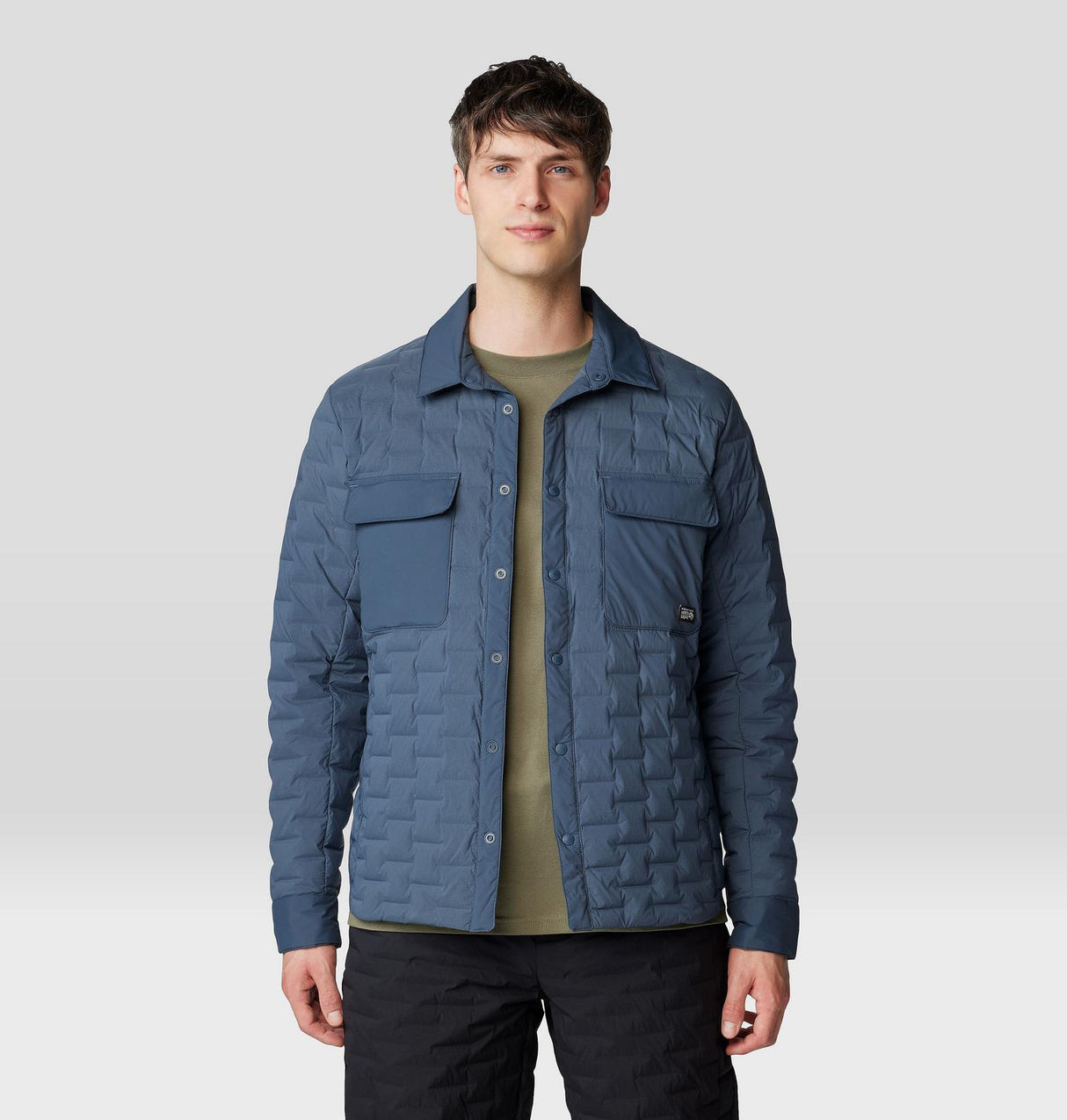 Men's Stretchdown Light Quilted Shacket