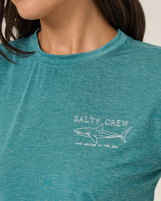 Chandail manches longues Shark Anatomy Sunshirt - Femme