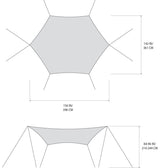 Abri Camp Awn Shelter