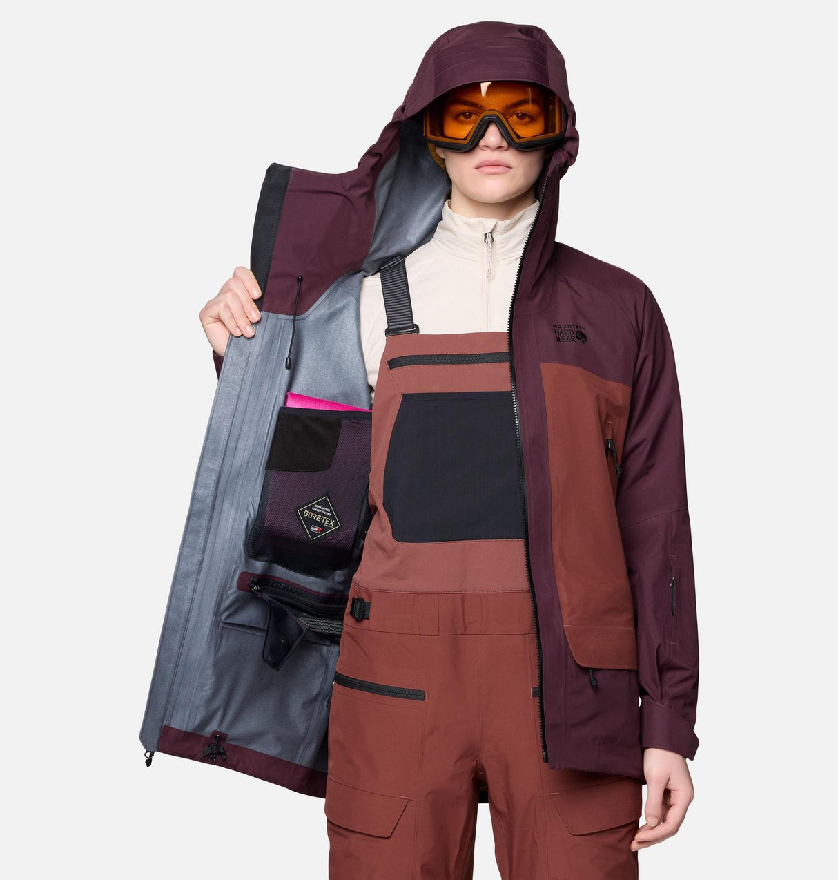 Manteau imperméable de ski Boundary Ridge Gtx - Femme