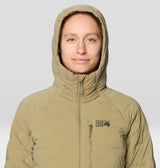 Stretchdown Quilted Coat - Women