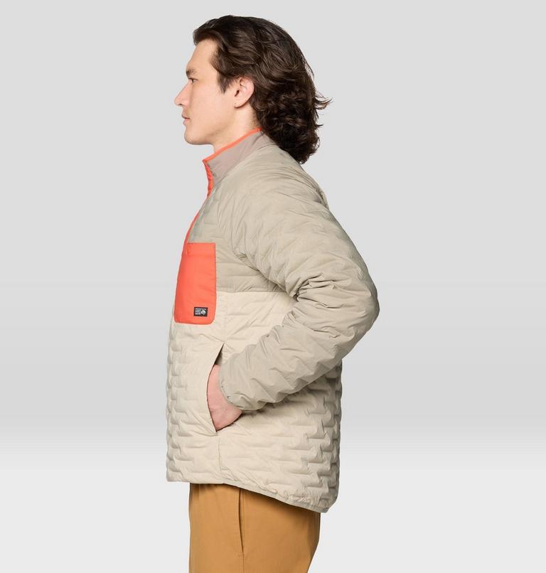 Men's Stretchdown Light Snap Neck Jacket