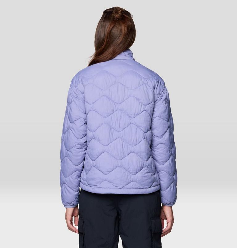 Manteau matelassé Seek Out Snap Neck Pullover - Femme