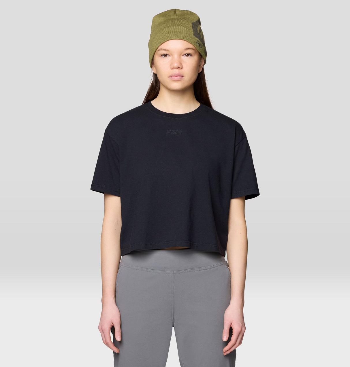 Chandail Mhw Center Logo Boxy Crop - Femme