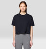 Chandail Mhw Center Logo Boxy Crop - Femme