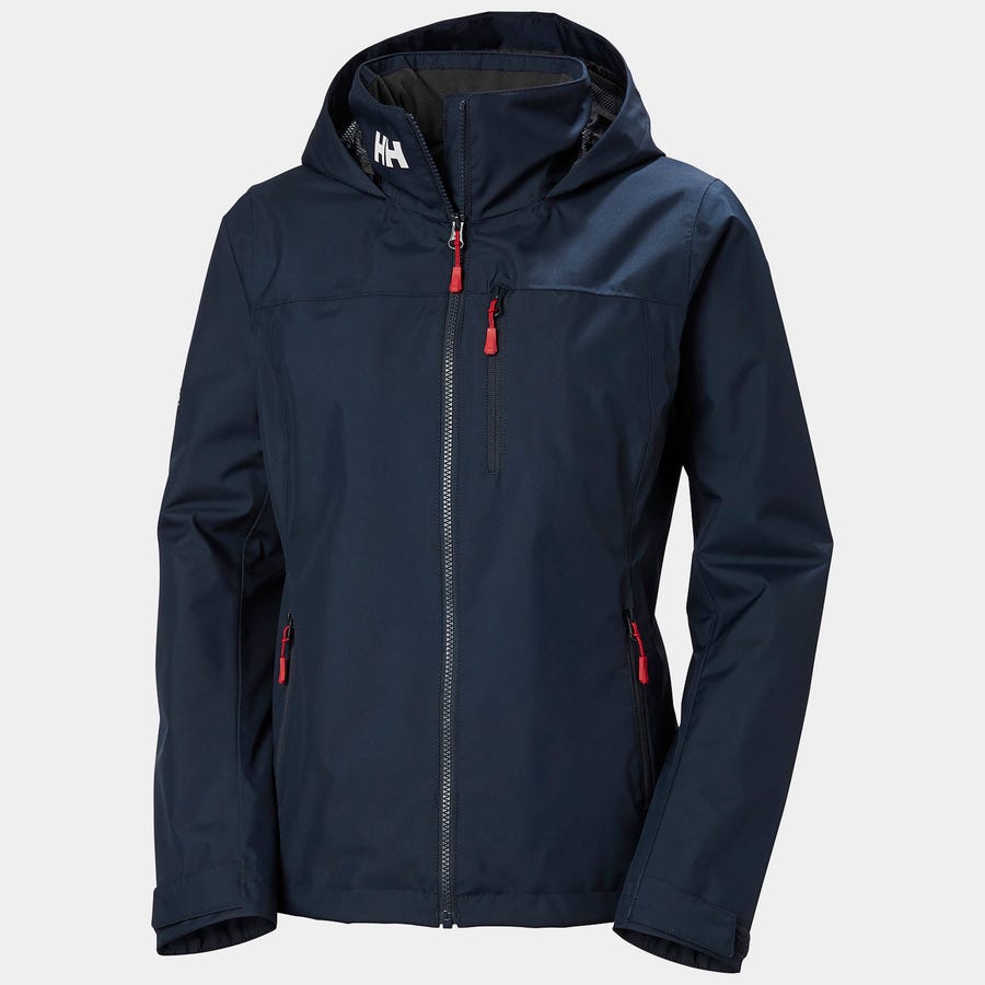 Manteau imperméable à capuchon Crew Mid Plus 2.0 - Femme