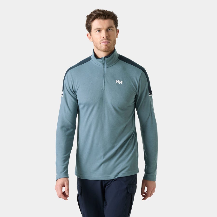 Hp Pullover Half Zip Long Sleeve Shirt - Men's