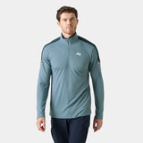 Hp Pullover Half Zip Long Sleeve Shirt - Men's