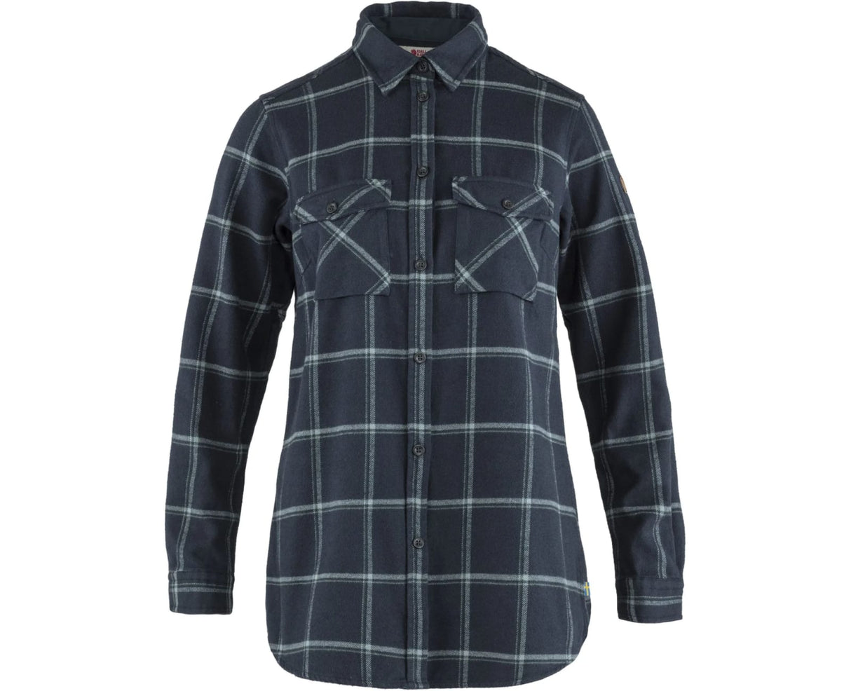 Ovik Twill Shirt Ls - Femme