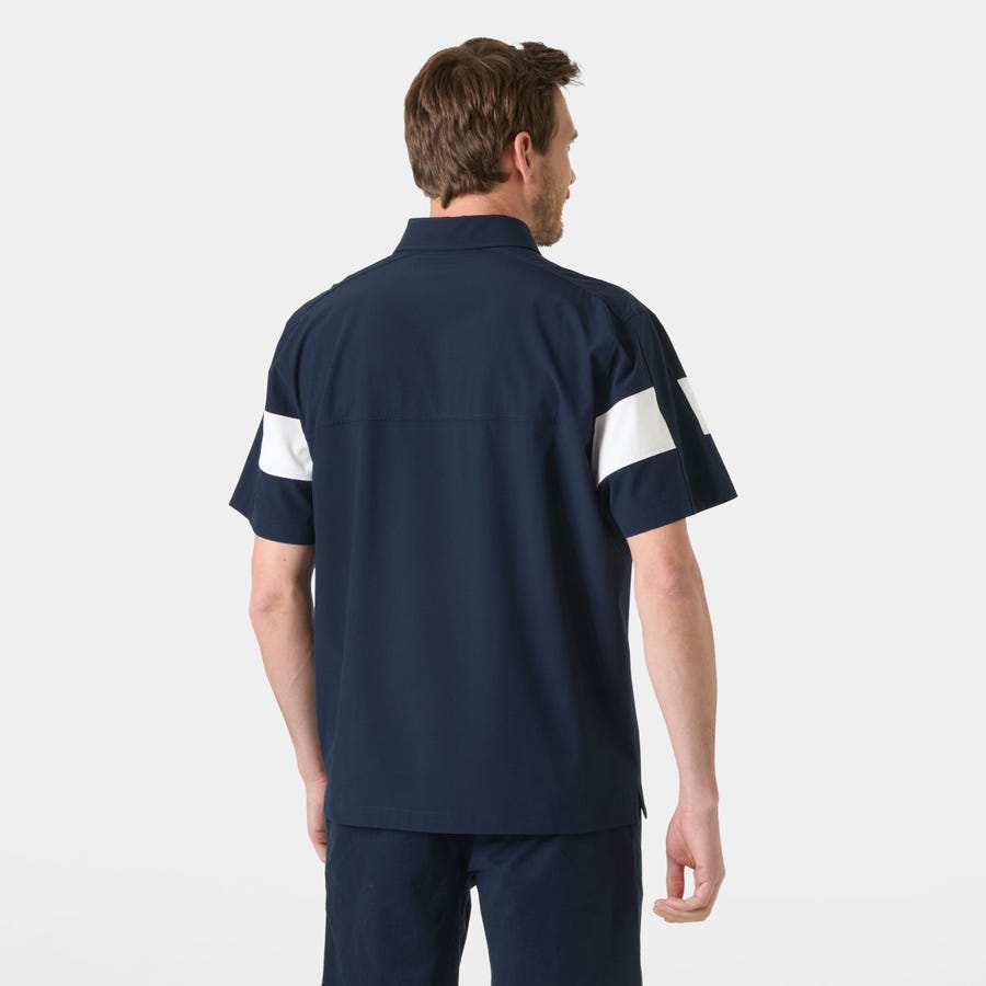 Chemise SS demi-glissière Levante Qd - Homme
