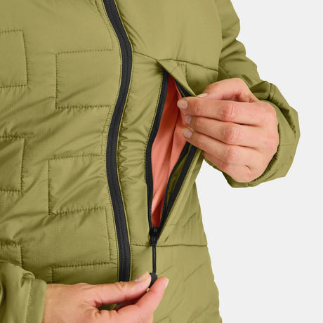 Manteau matelassé Swisswool Piz Segnas - Femme
