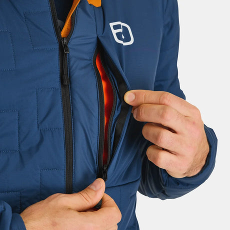 Manteau matelassé Swisswool Piz Segnas - Homme