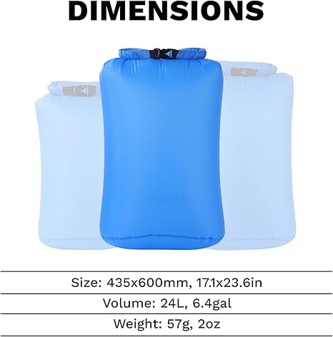 Ultralight Dry Bag 24L Waterproof Protection