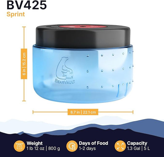 Bv425 Sprint Bear Resistant Food Canister