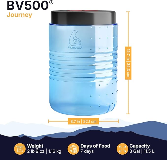 Bv500 Journey Bear Resistant Food Canister