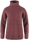 Ovik Cable Knit Roller Neck - Femme