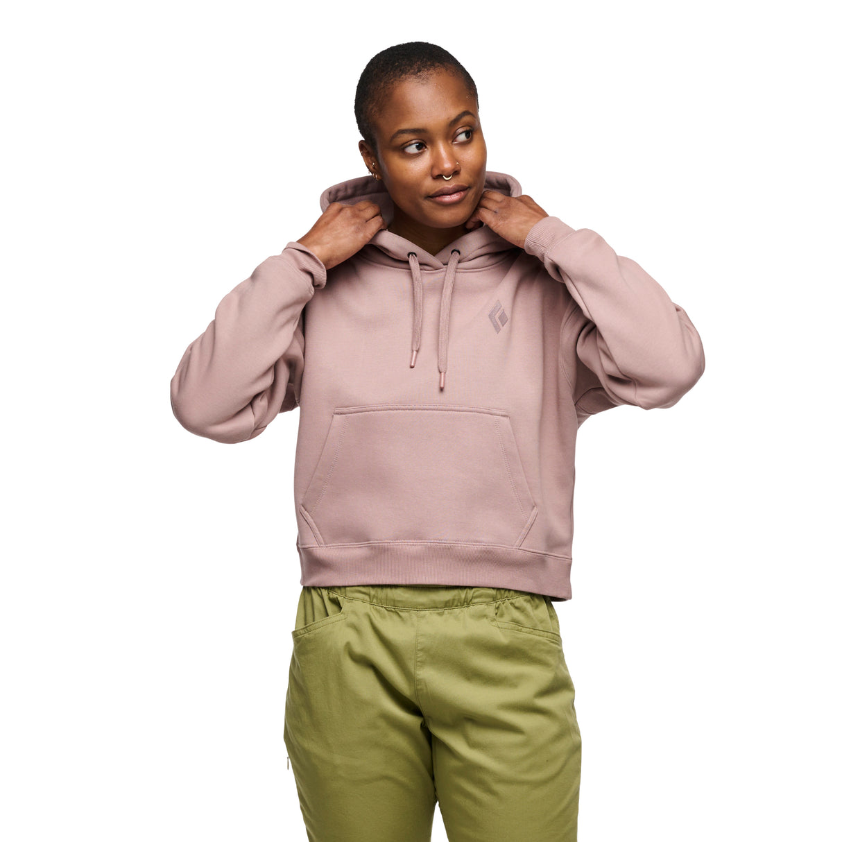 Hoodie Crop - Femme