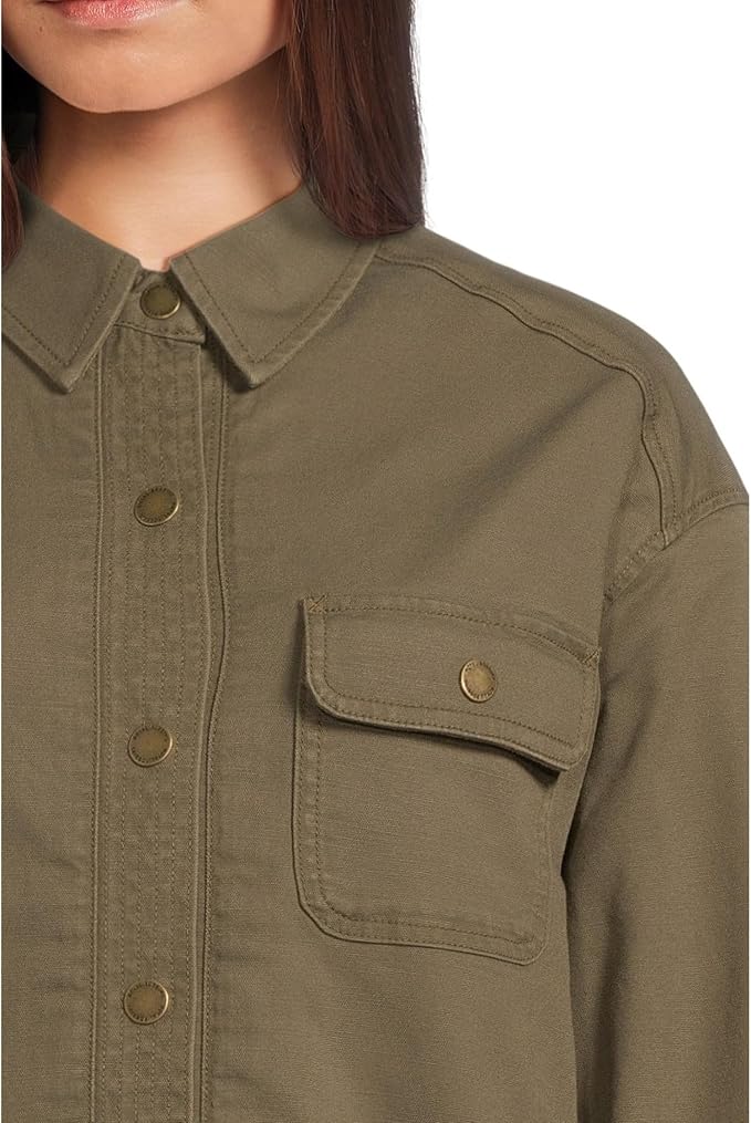 Surchemise El Cap Canvas Shacket - Femme