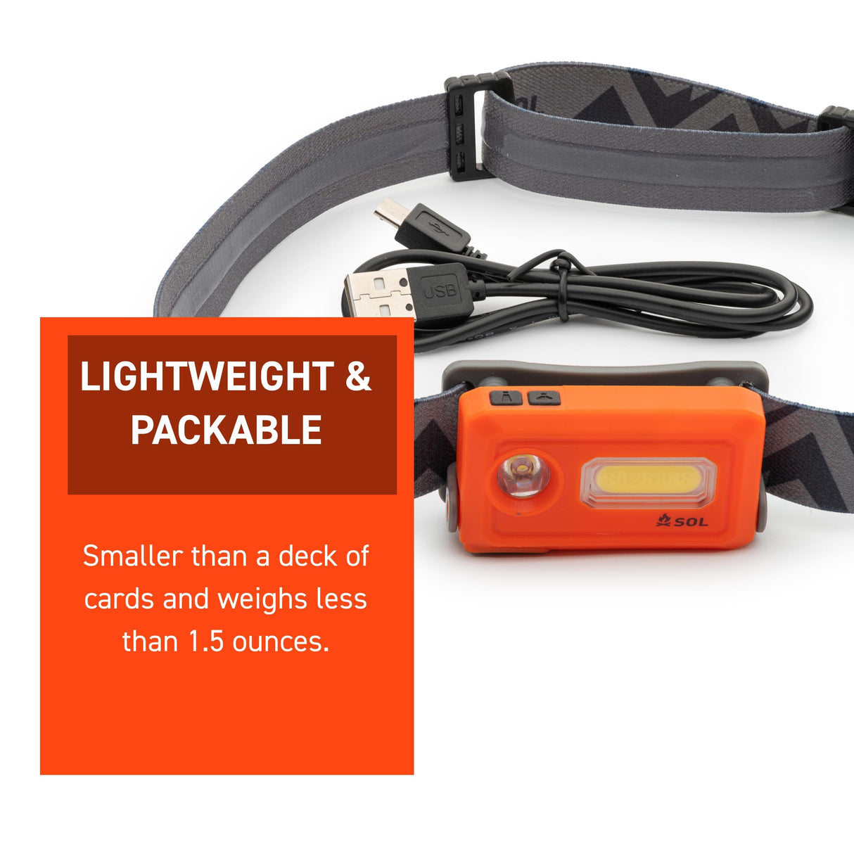 Lampe frontale Rechargeable Venture