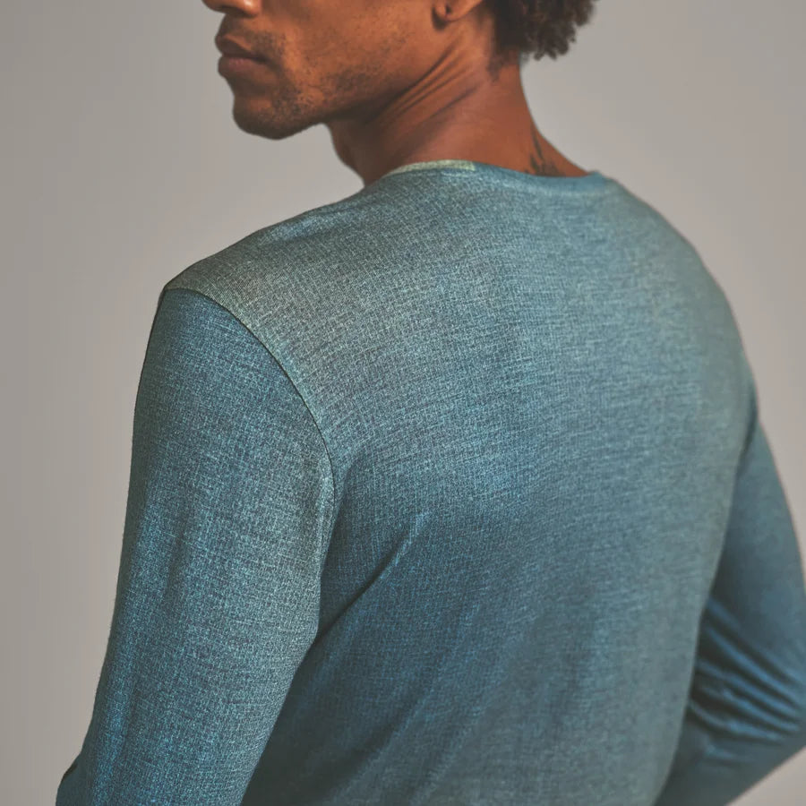 Couche de base LS 185 Rock'N'Wool Print - Homme
