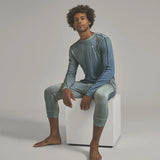 Couche de base LS 185 Rock'N'Wool Print - Homme