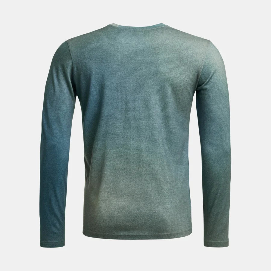 Couche de base LS 185 Rock'N'Wool Print - Homme