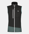 Fleece Grid Vest - Women