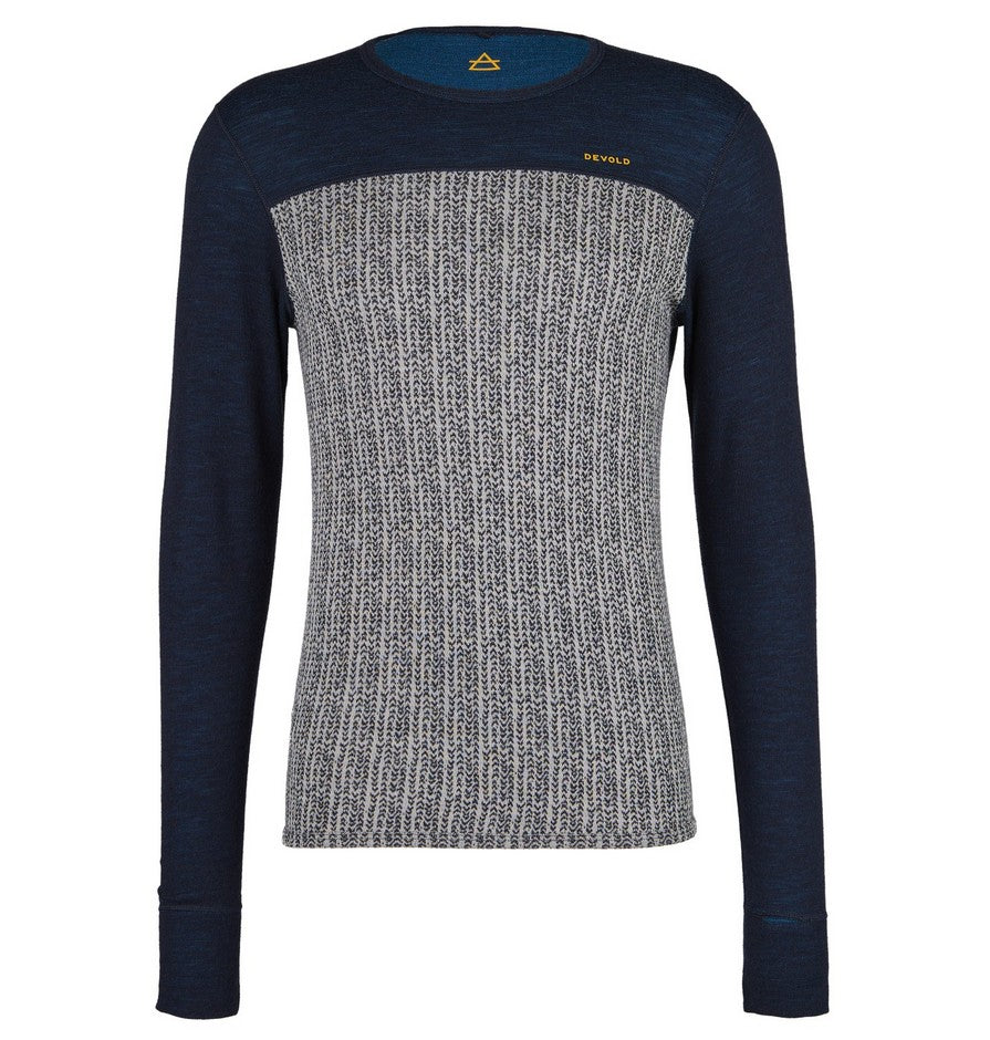 Couche de base LS Kvitegga Merino 230 - Homme