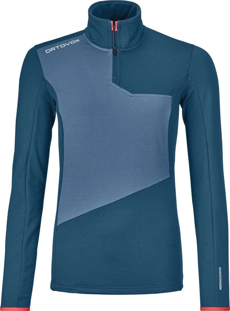Couche intermédiaire Fleece Light Qz Neck - Femme